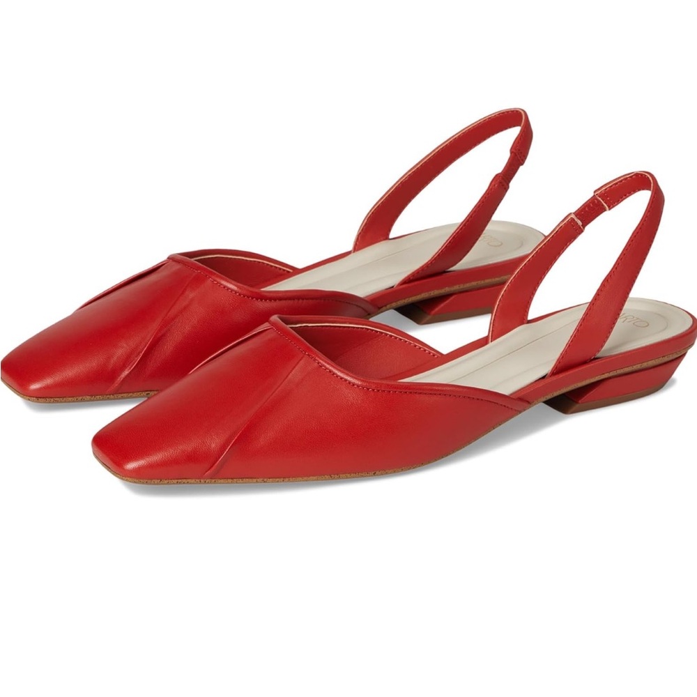Franco Sarto Red Flats